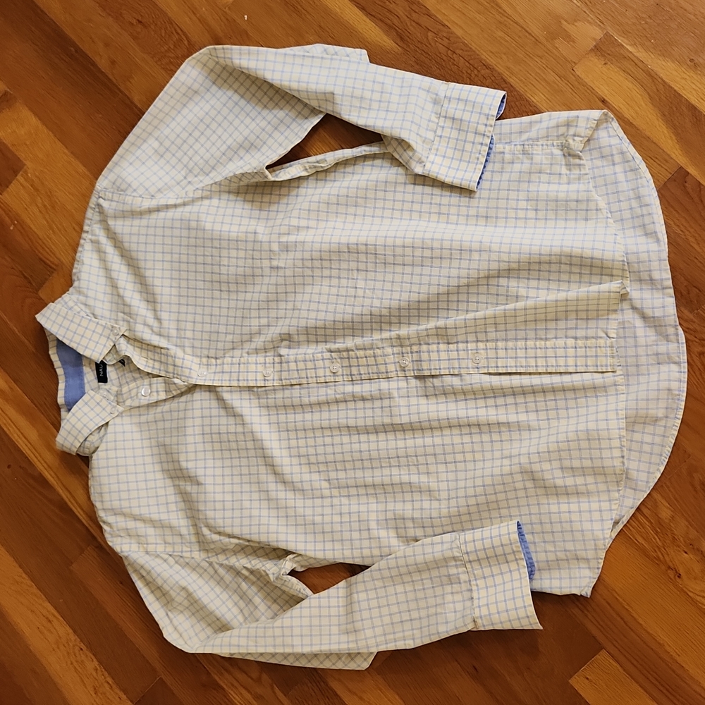 Nautica long sleeve button down shirt